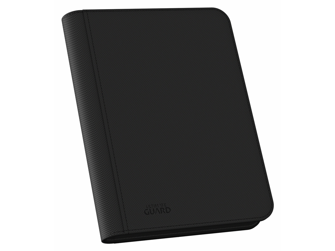 Caixa de Deck ULTIMATE GUARD zipfolio 360 18-pocket xenoskin mini black (Idade Mínima Recomendada: 6 anos)