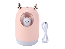 Mini Umidificador Usb, Casa, Quarto, Silencioso, Rosa BRILVIBERA