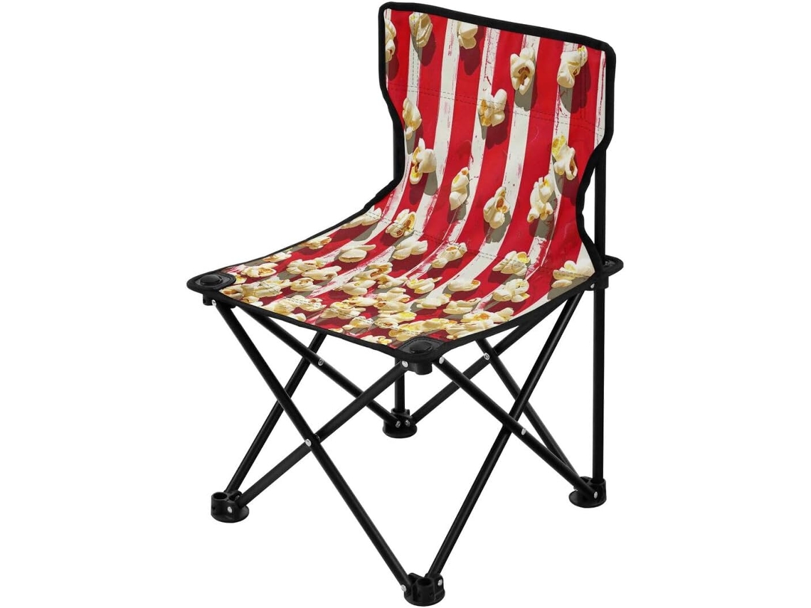 Cadeira de Camping Alipis em Tecido e Pe Dobrável, Portátil, Leve Ideal para Camping