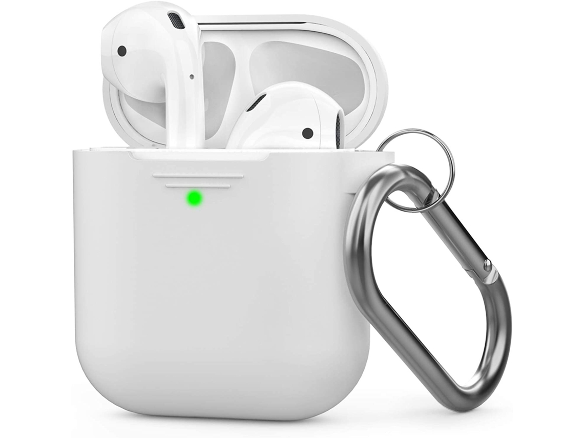 Capa De Silicone Para Airpods Compatível Com Apple Airpods 2 E 1