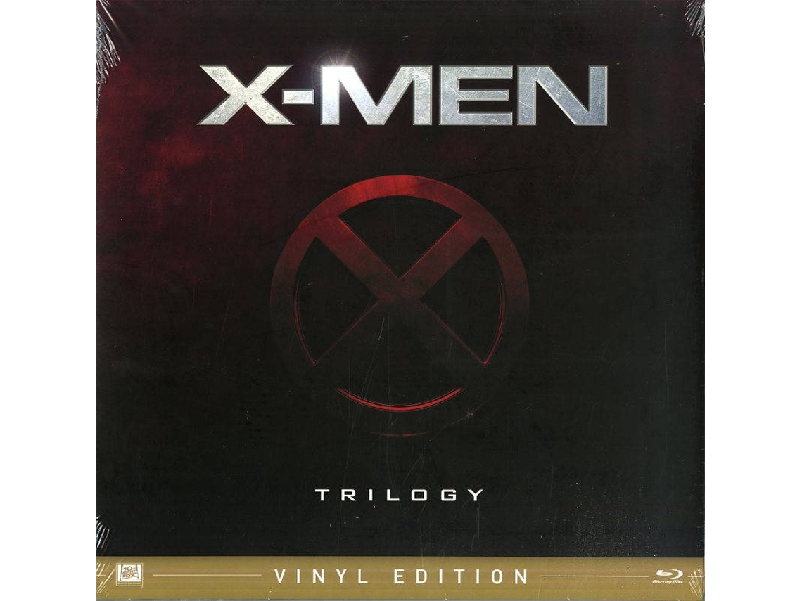 Blu-Ray X-Men Trilogy - Vinyl Edition Checo, Inglês, Francês, Italiano, Polaco, Russo
