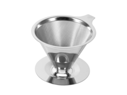 Filtro De Café De Aço Inoxidável 304 Laxiscreed Com Dupla Camada Para Uma Extração Perfeita