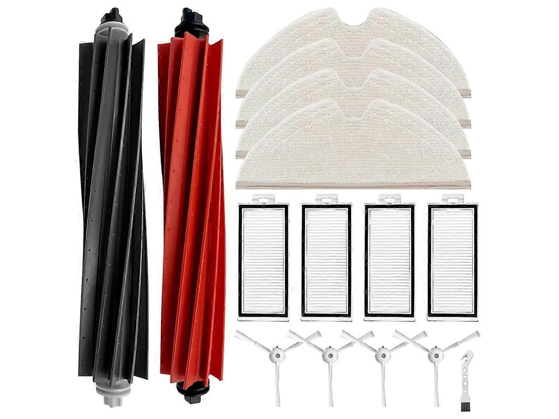 Kit de Acessórios para Aspirador Robô Roborock Q8 Max/ Q8 Max +/q5 Pro, Peças de Reposição: Escova Rotativa e Filtro BRILVIBERA