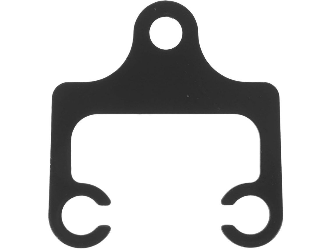 Suporte de montagem do velocímetro da motocicleta em metal preto - Instalação segura
