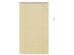 Conjunto 1 Estores De Rolo Vidaxl Castanho Bambu (80 X 160 Cm)