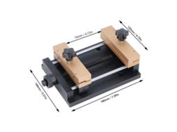 Laxiscreed Garras De Alumínio Para Máquinas De Marcação A Laser, Fixação Precisa De Filme 120x120mm