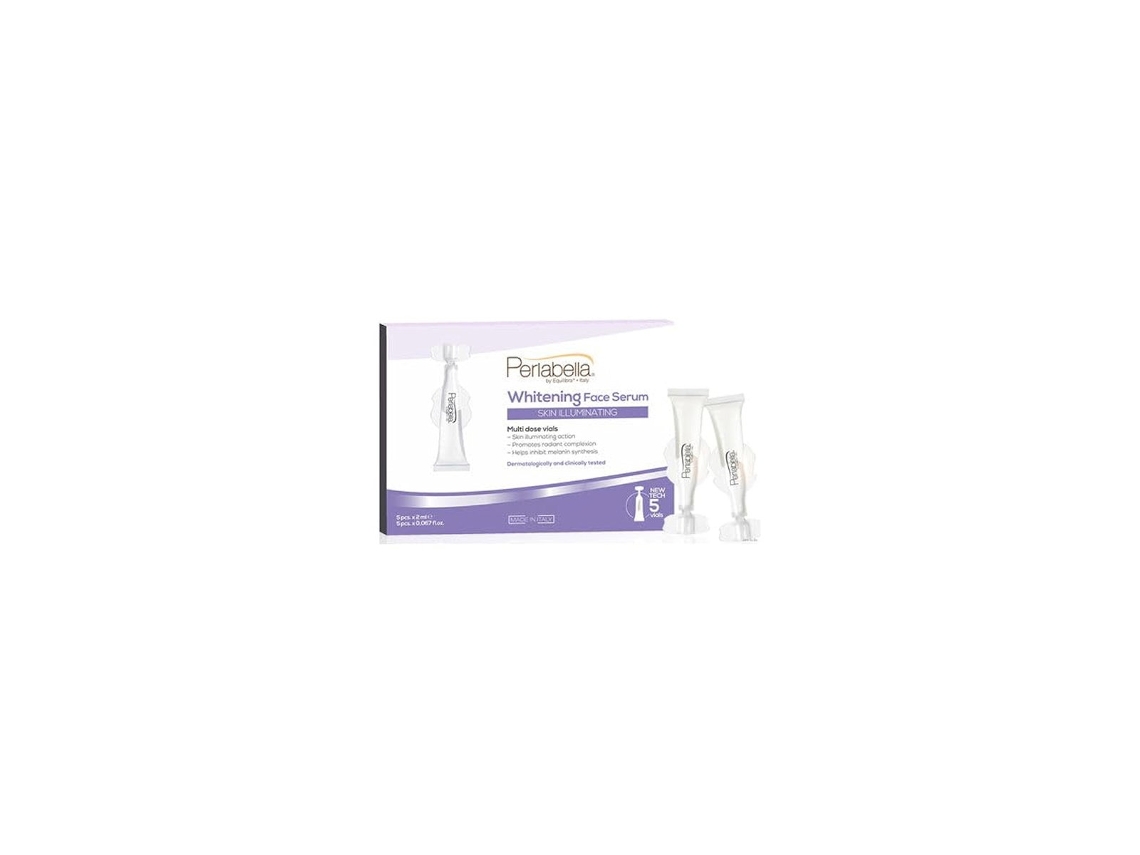Conjunto, Perlabella, Perlabella, Clareamento, Soro, Rosto, 5 Pcs, 2 Ml