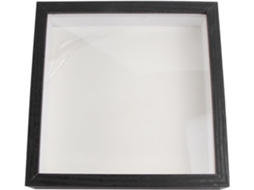 Moldura Fotográfica 3d Vidro Preto 7 Polegadas Amostras Simples Decorativa Ideal Escritório Casa GOKOCO