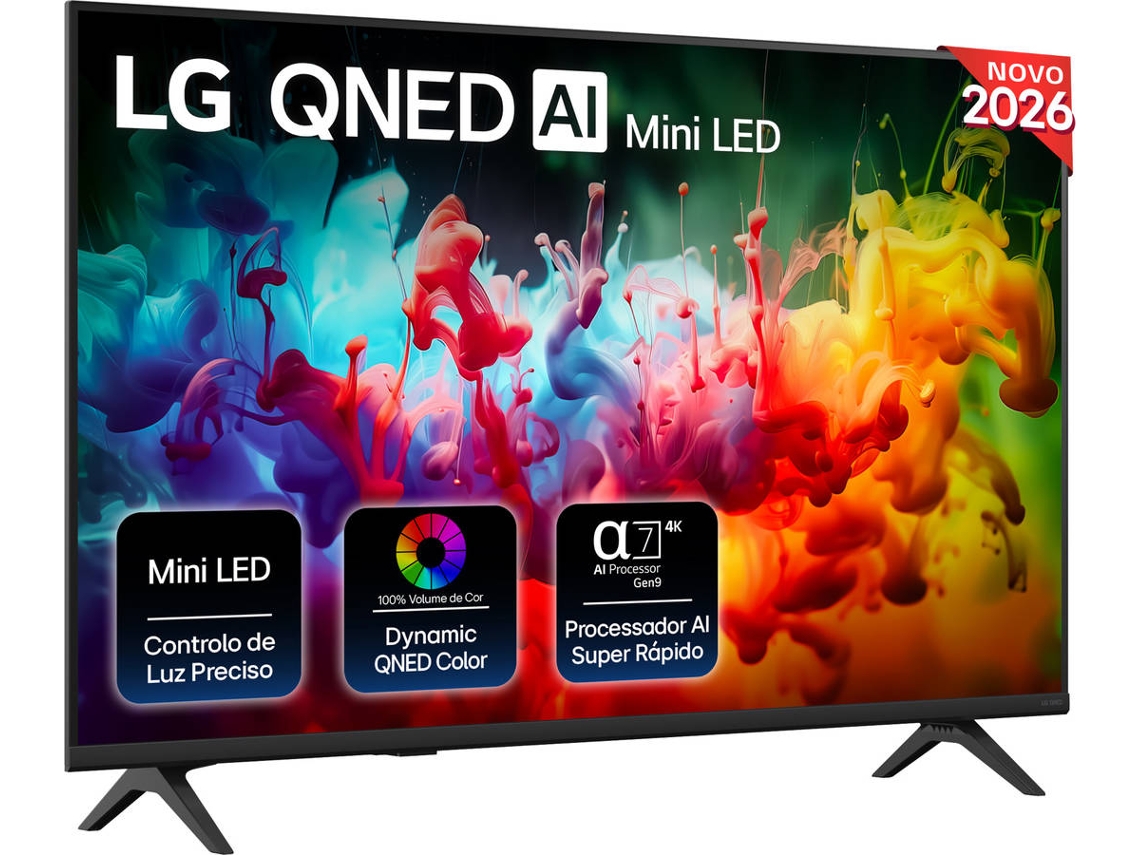 TV LG 43QNED72B6B.AEU (QNED - 43" - 109 cm - Full HD - Smart TV)