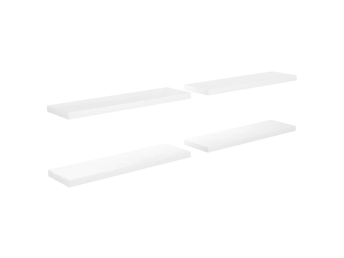Wall Shelf, Wall Shelves Vidaxl Branco Mdf (90 X 23.5 X 3.8 Cm)