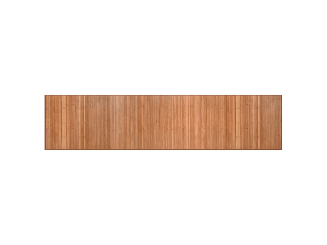 Tapete Retangular VIDAXL Bambu Cor Natural 300 X 70 Cm