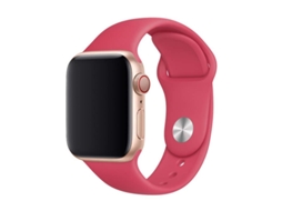 Bracelete Silicone Lisa Vermelho