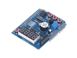 Placa de Expansão Multifuncional XD 203 para MCU com Display Digital de 4 Dígitos