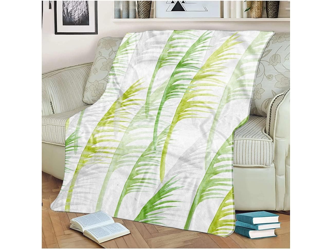 Manta de Verão Macia e Fofa Fansu em Flanela Microfibra 3d para Sofá Cama Mantém o Corpo Aquecido no Inverno a