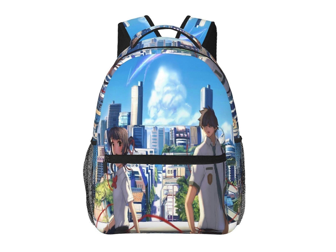 Mochila U31 Your Name Para Estudantes, Durável E Leve, Com Alça De Ombro Impermeável E Respirável. Olysi Shop