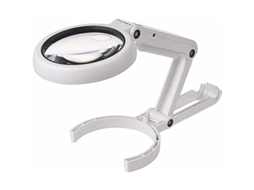 Luminária De Mesa Com Lupa Dobrável 5x/11x, Usb, 8 Luzes Led, Ideal Para Leitura, Hobbies, Joalheria, Artesanato E Bancada De Trab Aquaforge