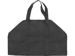 Bolsa Lenha de grande capacidade, em tecido Oxford resistente com alças duplas para facilitar o transporte de Lenha ao