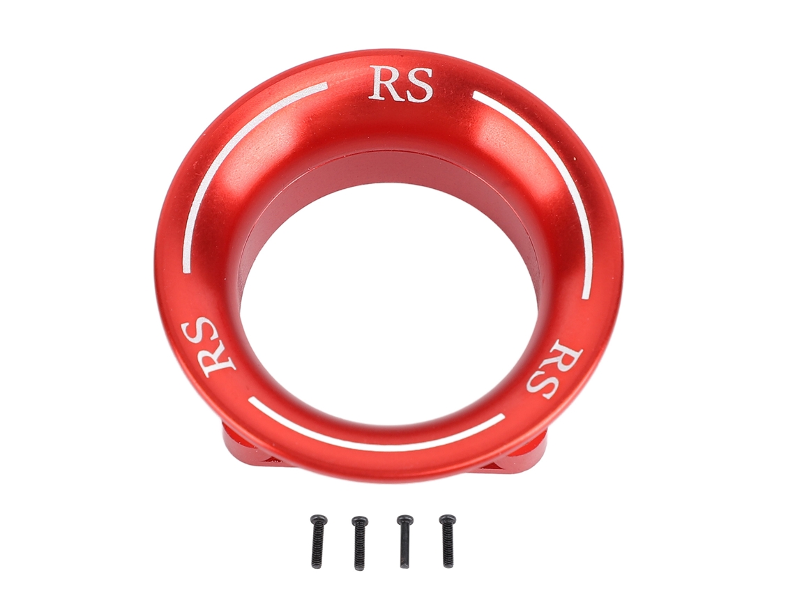 Capa de Ventilador de Resfriamento, 25x25mm, Motor 540 550 3650, Carro RC, Vermelha | S/MARCA
