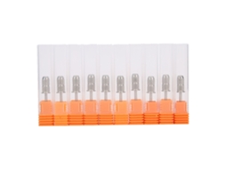 10 Peças Mandril De Banda De Lixa Para Unhas 2.35mm Acessório De Furadeira Elétrica Para Manicure Prata