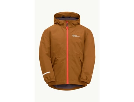 Casaco à Prova de Água de Criança JACK WOLFSKIN Snowy Days Azul (8/10 anos)