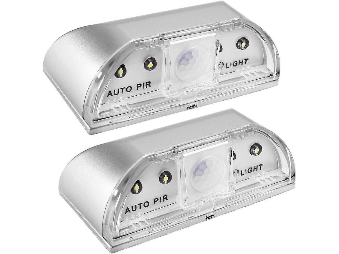 Rebe Pacote com 2 Luzes de Orifício para Fechadura com Sensor de Movimento e 4 Lâmpadas LED Automáticas