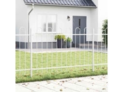 Vidaxl Cerca Para Jardim Boxtel Branco