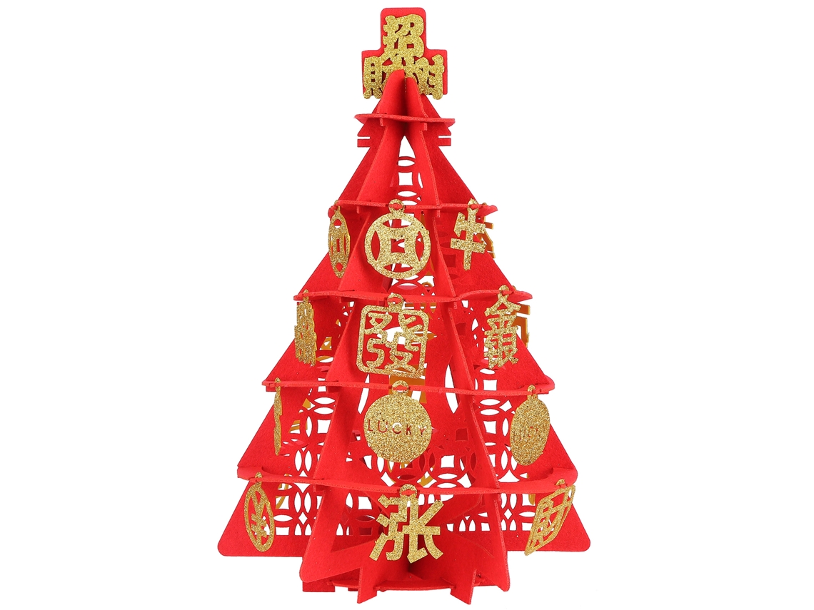 Decorações De Árvore De Lã Para Festas E Aniversários
