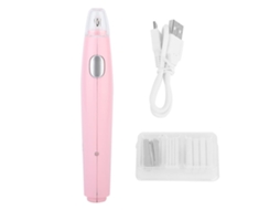 Borrador Elétrico Recarregável Via Usb Com 16 Reposições (rosa)