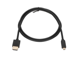 Aetheria cabo Adaptador Hdtv para Micro Hdmi 1 Metro Suporta 4k 3d Ethernet Compatível com V2.0