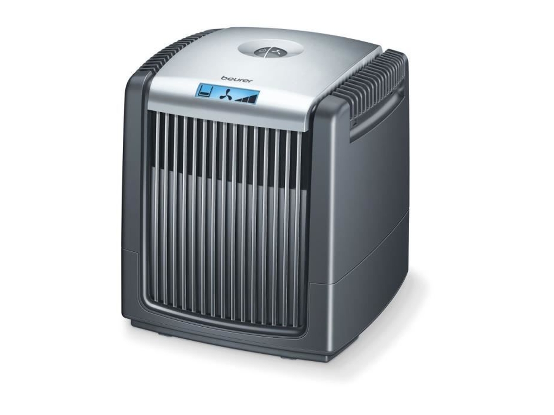 LW 230 2 em 1 Preto Purificador de Ar Preto Motor Silencioso BEURER