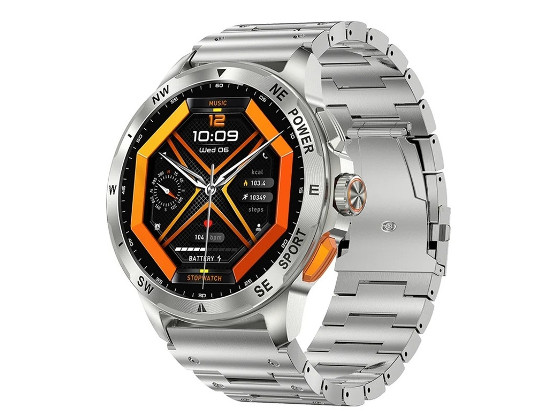 Smartwatch Ak77 Amoled Bluetooth Para Chamadas Esportivas Ao Ar Livre Bestvite (roxo)