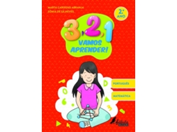 Livro 3, 2, 1, Vamos Aprender! - 2.º Ano de Marta Cardoso Abranja e Sónia De Sá Neves (Português)