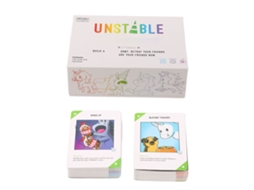 Mali jogo de Cartas Interativo para Festas Adulto Divertido Portátil Presente de Natal 134 Cartões