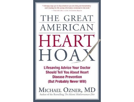 Livro the great american heart hoax de michael ozner (inglês)