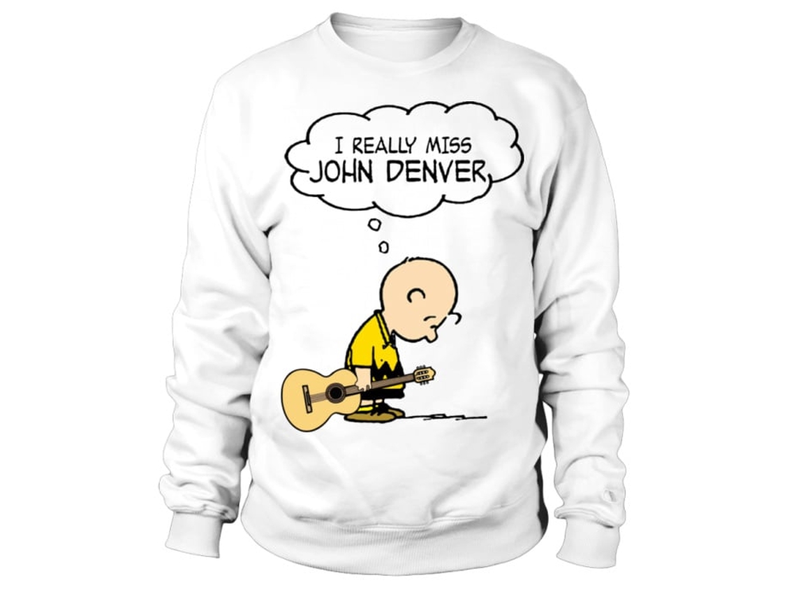 Sweatshirt ROCKINSTONE Unissexo I REALLY MISS JOHN DENVER