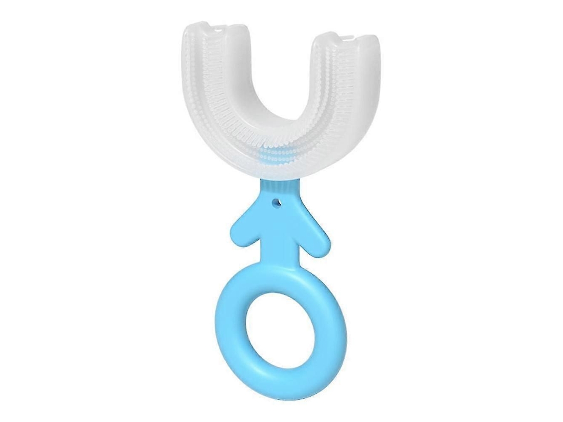 Escova de Dentes Infantil Manual em Formato U, Preguiçosa, para Bebês Que Limpa a B Oca com Higiene Bucal. GOKOCO