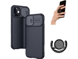 Capa Popsocket Camshield Nillkin Para Yemaesre Preto