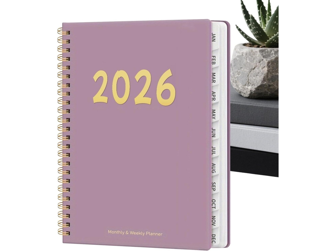 Agendas 2026 Bloc-notes D'emploi Du Temps 12 Mois