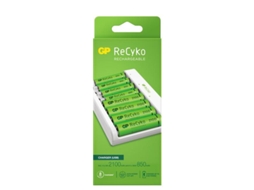 Carregador Recyko E811, 8 Slots, GP Batteries