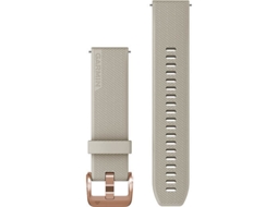 Pulseira GARMIN Desmontaje Rápido Beige Oro (Rosa)