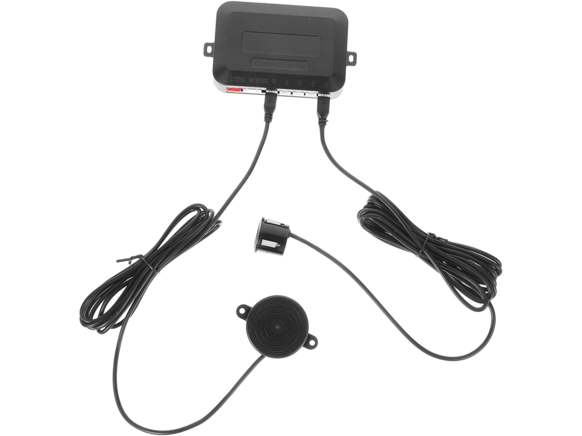 Kit De Sensor De Som De Estacionamento Traseiro Para Carro Com Fácil Instalação, Material Abs.