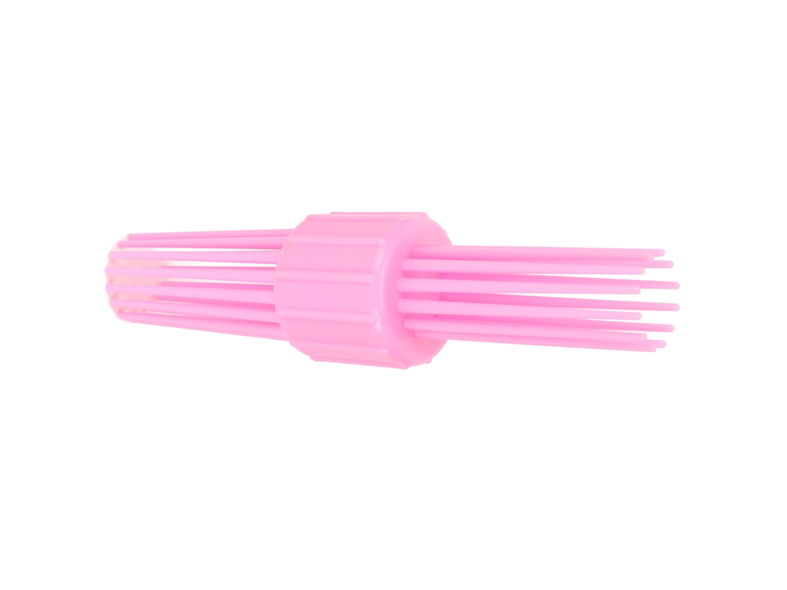 Peine rizador portátil resistente al calor con múltiples dientes para un cabello liso y elegante - Aquaforge
