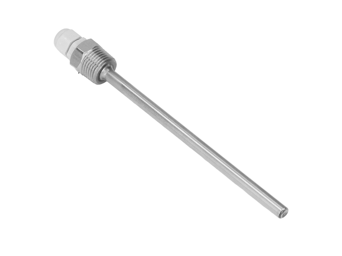 Sensor De Temperatura Com Poço Termométrico Em Aço Inoxidável, Material Abs