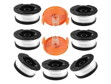Carretel de linha de aparador de cordas para aparadores de cordas Black and Decker - 7 carretéis de reposição com acessórios BLACK ET DECKER