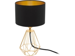 EGLO Candeeiro de mesa Carlton 2 dourado