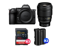 Z5 Ii + 135mm F/1.8 S Plena + 3 Sandisk 256gb Extreme Pro Uhs ii Sdxc + 2 Nikon En el15c + Ebook “20 Dicas para Fotos Que Impressionam” NIKON