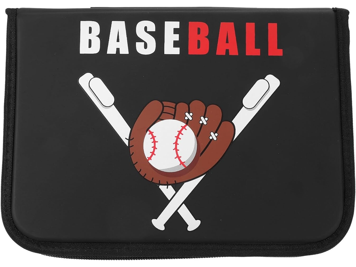 Álbum À Prova Dágua Para Cartas Colecionáveis E Photocards Organizador Multifuncional Com Estampa De Beisebol Gokoco