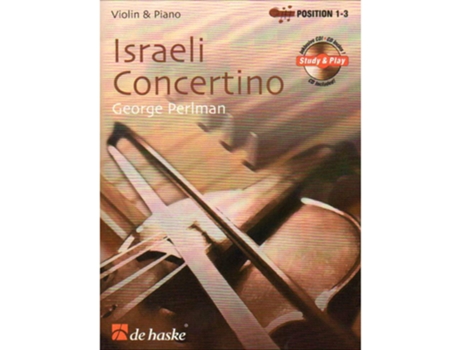 Livro Israeli Concertino de George Perlman (Inglês)