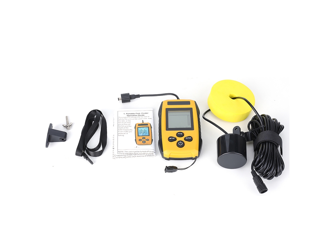 Detetor de Peixes Portátil Tl88e com Sensor Sonar