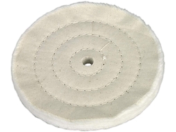 Disco De Polimento Bg150bw 150 X 13 Mm Com Furo De 13 Mm Para Esmerilhadeira De Bancada
